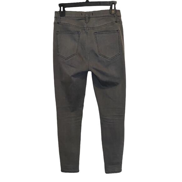 Free People We The Free Charcoal Gray Wash 5 Pocket Style Jeans Size 26 - Picture 2 of 9